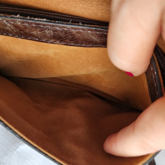 Patricia Nash Italy Leather Lanza Lady Crossbody Bag / Purse /Clutch - Picture 13 of 15